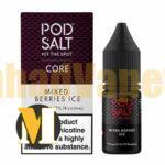 سالت بلوبری رزبری توت فرنگی یخ پاد سالت <br><span>Pod Salt Core Mixed Berries Ice 30ml</span> - Image 2